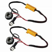2 PCS 1156/BA 15s Car Canbus Error Canceller Decoder Load Resistor 50W 8Ohm no Blinking decoder